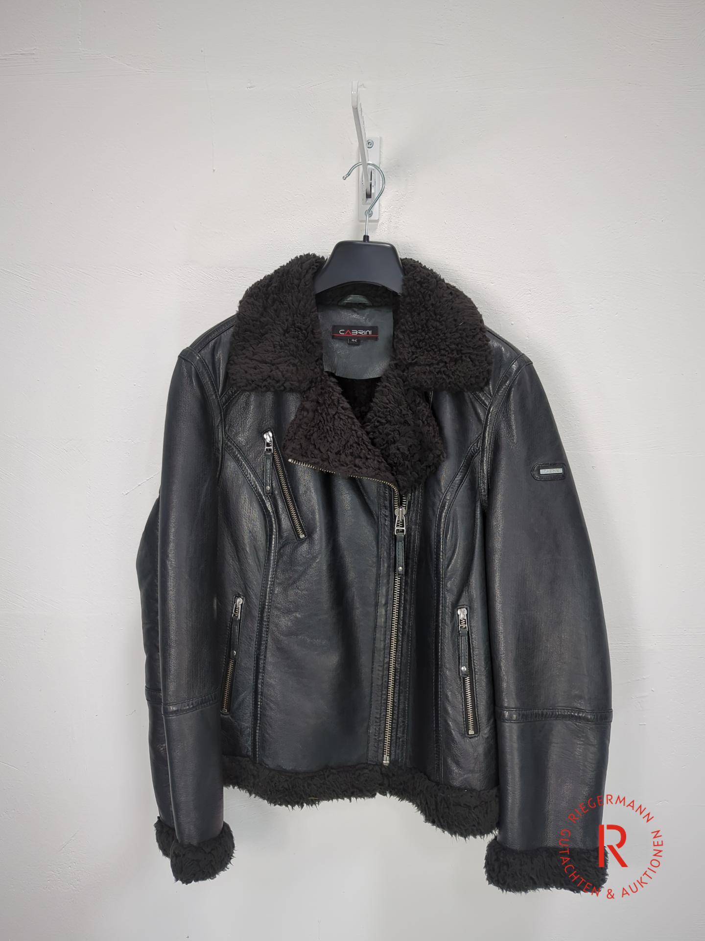 DAMEN LEDERJACKE GRÖSSE 42